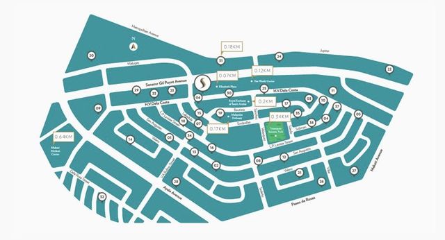 Map of Salcedo Village
